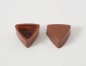 Preview: Box - milk triangular chocolate bowls - praline cup at sweetART