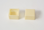 Preview: 63 pcs. white square chocolate bowls - praline cup at sweetART
