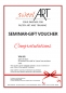 Preview: Pastry seminar gift voucher "Congratulations" at sweetART -1