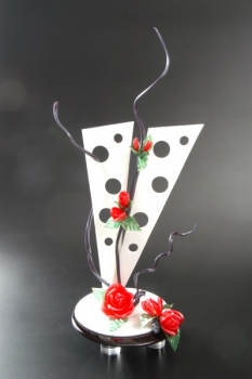 Zuckerziehen mit einem Profi. Zuckerrosen
