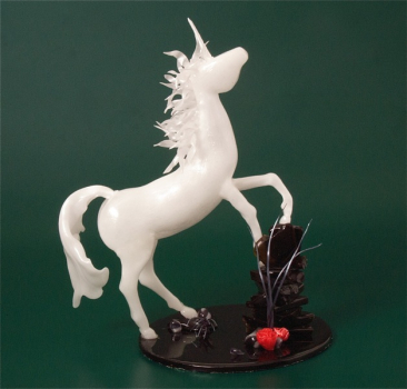 Zuckerpferd, Fortgeschritten - Zuckerziehen Zuckerblasen