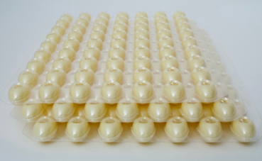 Mini Schokoladeneier 3 Set weiss
