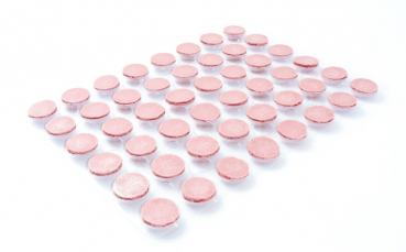 48 Macaron Halbschalen pink von sweetART-01
