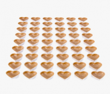 Karton 432 Stk. Krokantherz-Halbschalen 30mm von sweetART -1