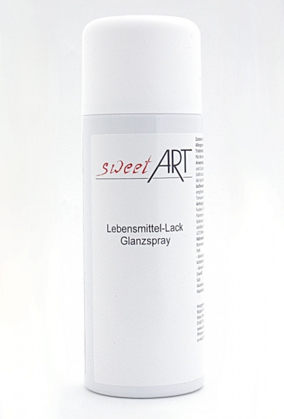 Lebensmittellack Glanzspray 250 ml von sweetART