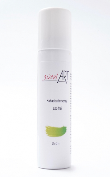 Grün Kakaobutter Velvet Farbspray 100 ml von sweetART