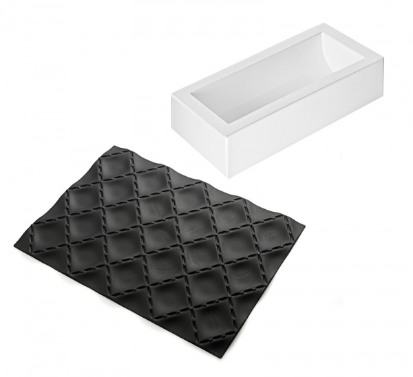 Silikonform - Kit Buche Polster von sweetART (Foto von SilikoMart) 03