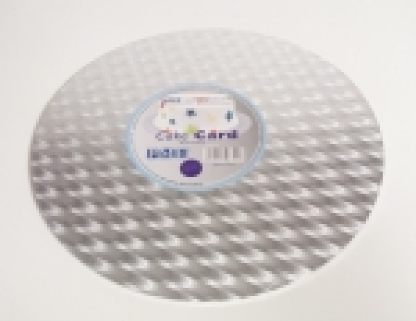 Tortenscheiben 22,8 cm Silber Rund von sweetART