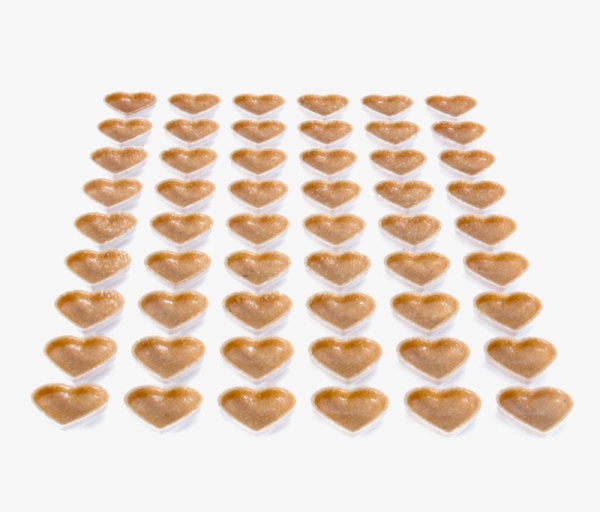 Karton 432 Stk. Krokantherz-Halbschalen 30mm von sweetART -1