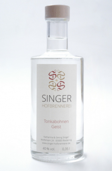 Tonkabohnengeist, limitierte Edition, von Hand abgefüllt von sweetART