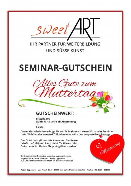 Backseminar-Geschenkgutschein