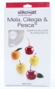 Silicone Mould - Mini Apple - Cherry - Peach30 - SilikoMart